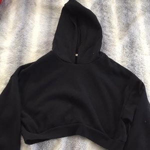 Cropped hoodie